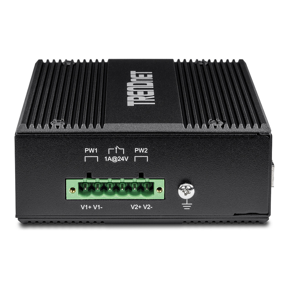 TRENDnet TI-PG80B 8-Portni Industrijski Gigabitni PoE+ Switch za DIN šinu-3