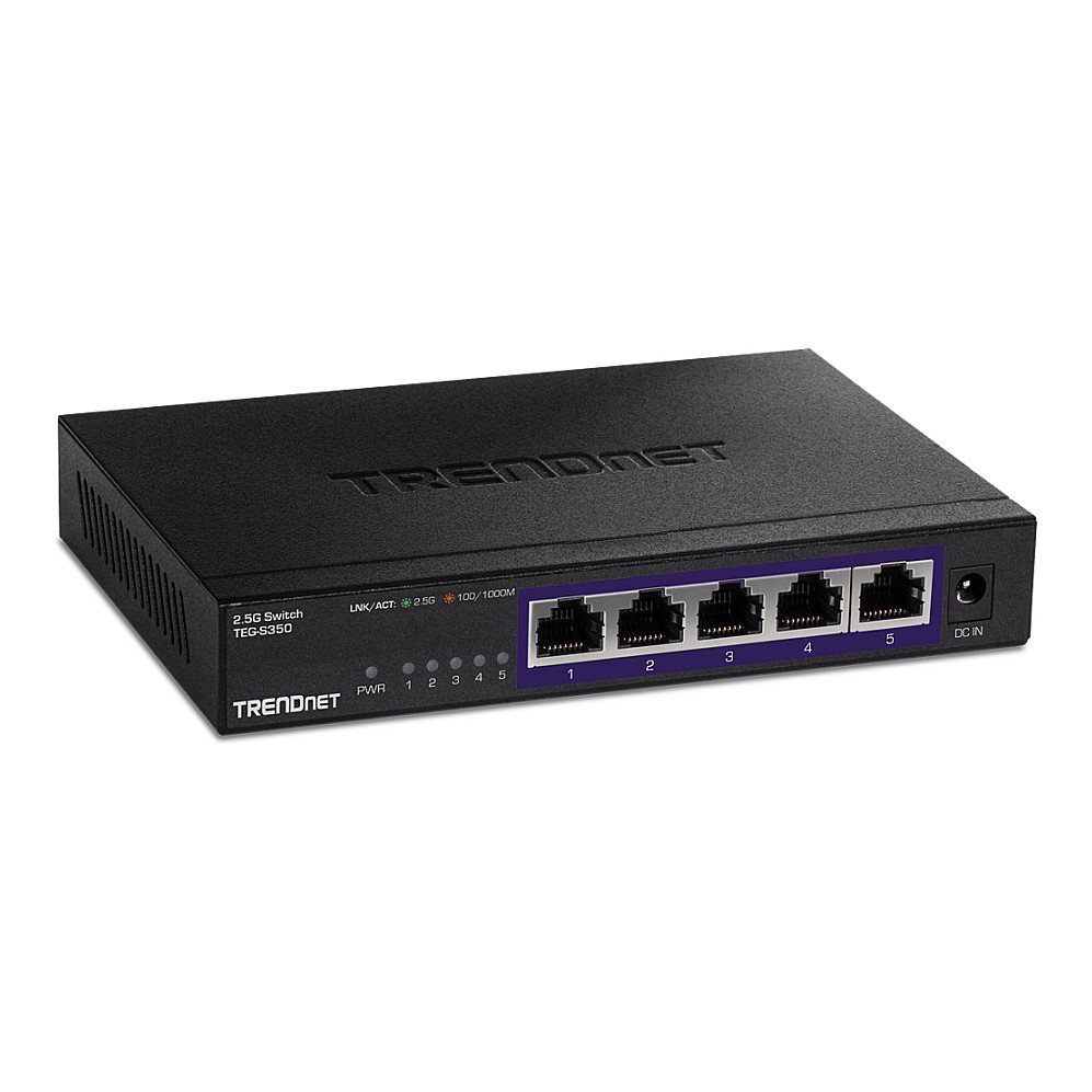 Mrežni switch TRENDnet TEG-S380 (8-portni, 2.5G, neupravljivi)