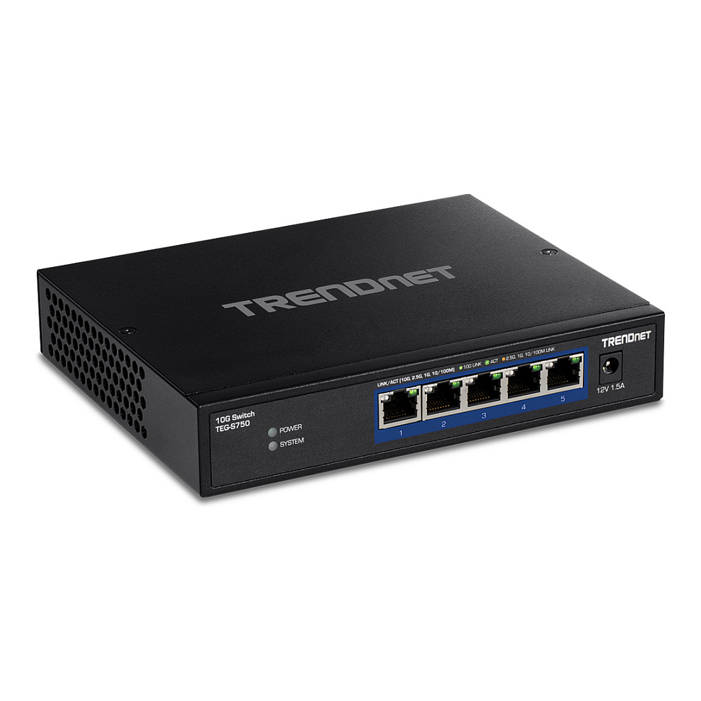 Mrežni switch TRENDnet TEG-S750 (5-portni, 10G)-0