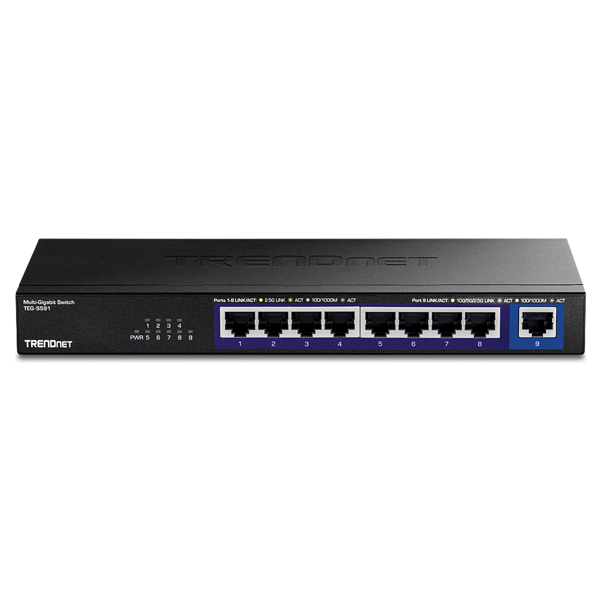 Mrežni switch TRENDNET TEG-S591 (8x 2.5G, 1x 10G SFP+)-1