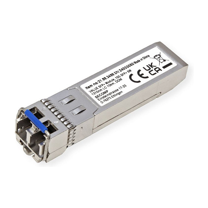 VALUE SFP+ Modul (MiniGBIC) 10GbE Single Mode, LR/LC, 10km-0