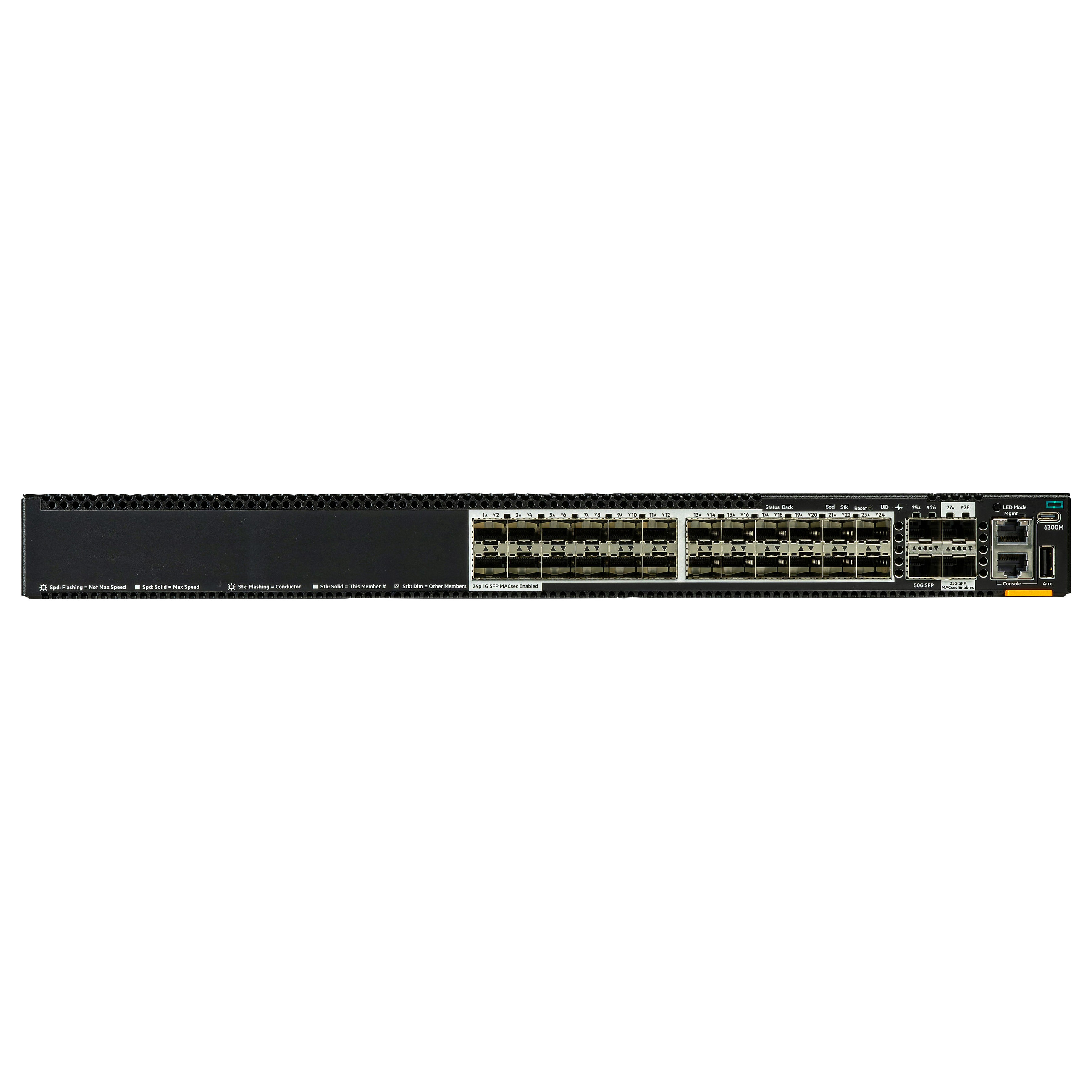 Mrežni preklopnik ARUBA CX 6300M 24-portni SFP+ 4-portni SFP56 (JL658A)-2