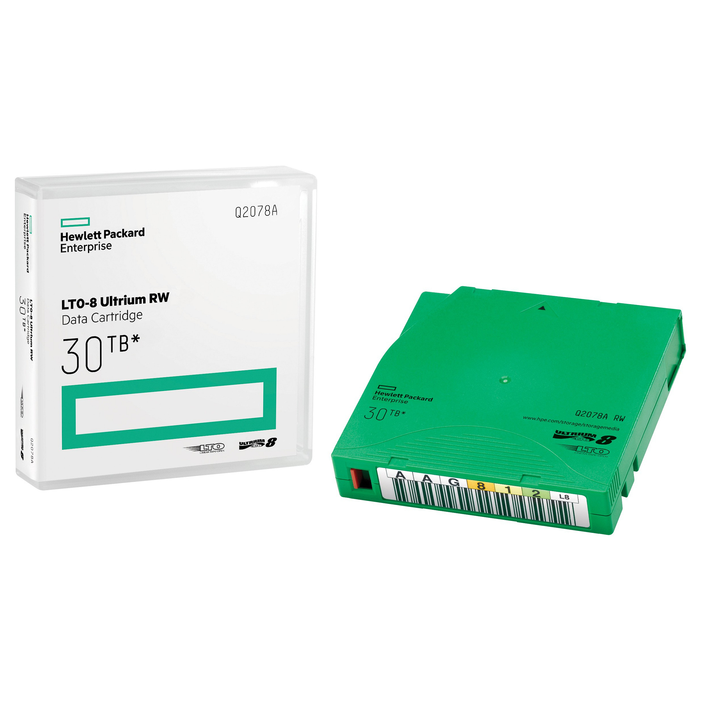 HPE LTO-8 Ultrium 30TB RW podatkovne trake (20 komada) - Q2078AN