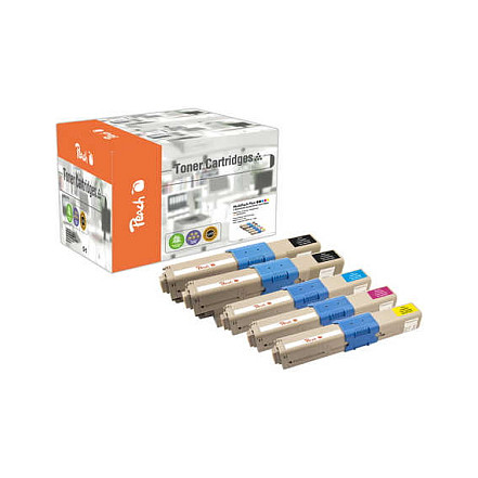 Peach zamjenski toner MultiPackPlus za OKI, crna/cijan/magenta/žuta-0
