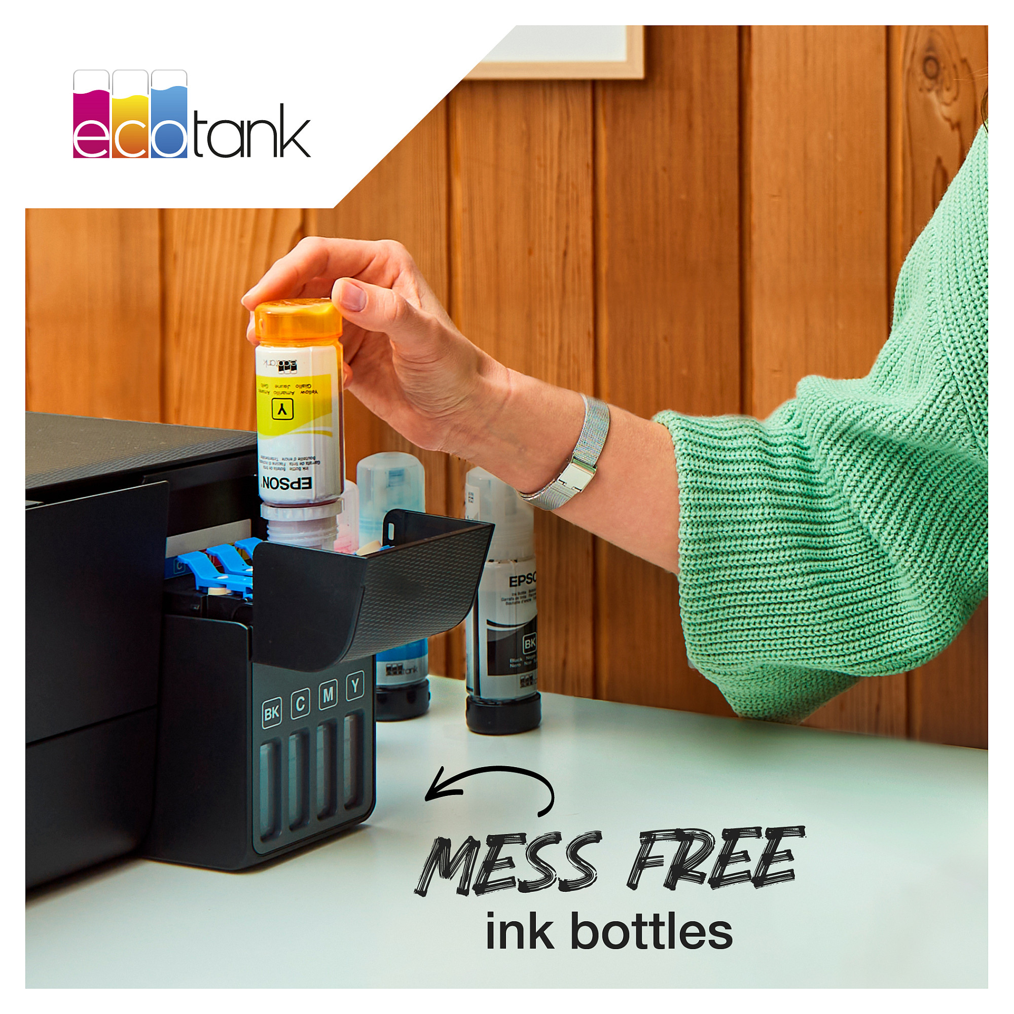 Tinta EPSON 107 EcoTank Cyan (70ml)-3