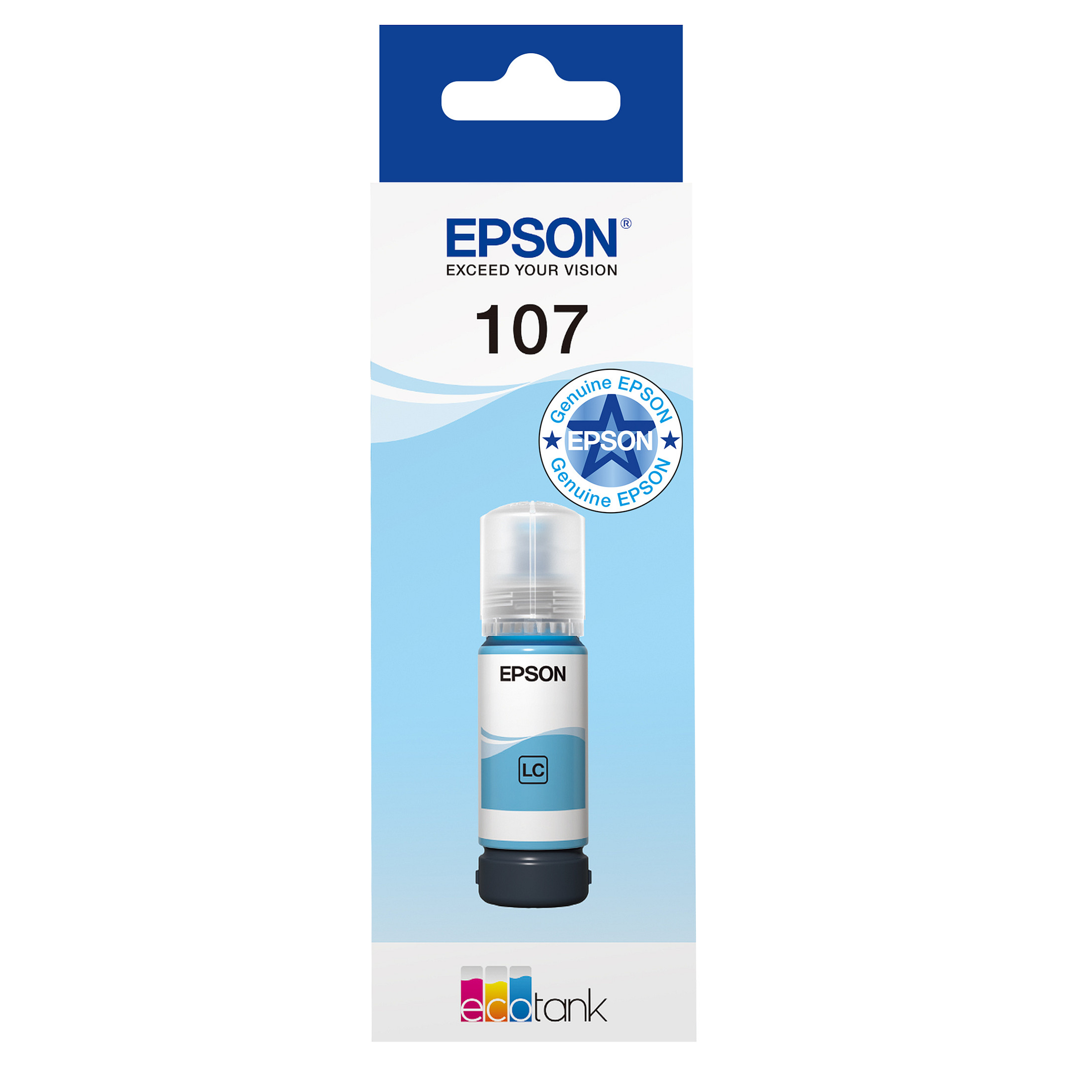 Tinta EPSON 107 EcoTank Cyan (70ml)-8