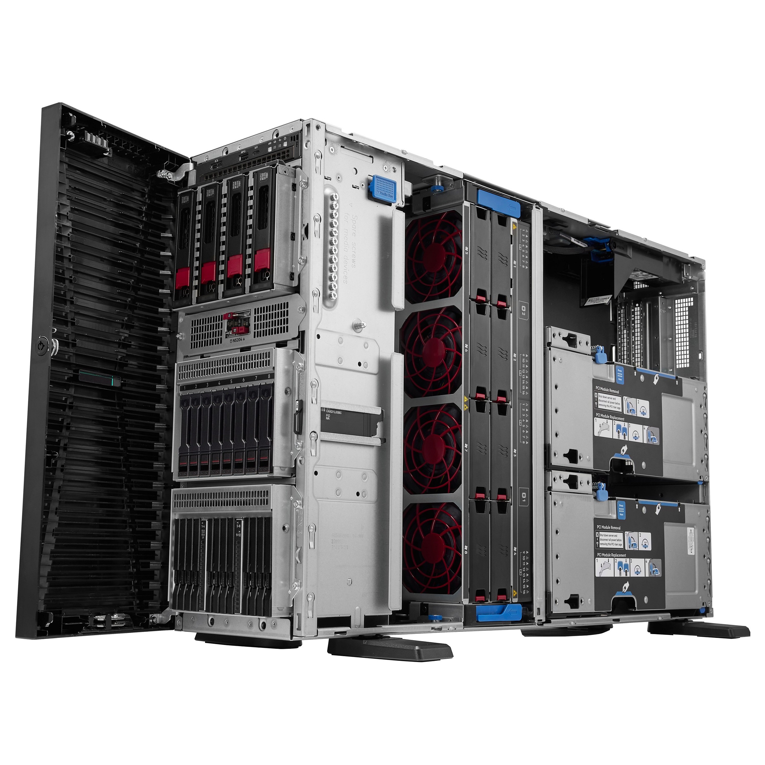 Server HPE ProLiant ML350 Gen12 Tower (Intel Xeon 6515P, 64GB, 2x480GB SSD)-5