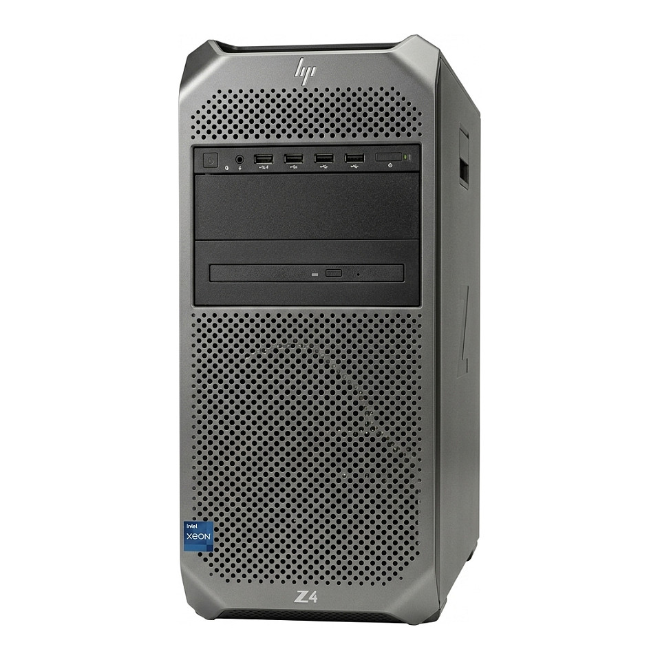 Stolno računalo HP Z4 G4 Workstation (Xeon W-2125, 48 GB RAM, 512 GB SSD + 4 TB HDD, NVIDIA Quadro P4000, Windows 11 Pro, crna boja, Grade A3)-0