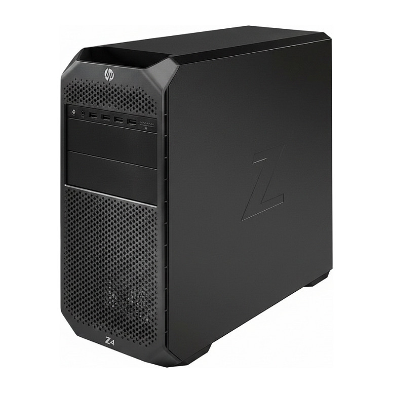 Stolno računalo HP Z4 G4 Workstation (Xeon W-2125, 48 GB RAM, 512 GB SSD + 4 TB HDD, NVIDIA Quadro P2000, Windows 11 Pro, crna boja, Grade A3)-0
