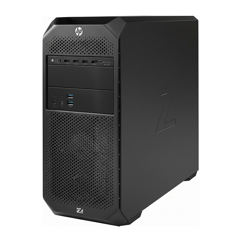 Stolno računalo HP Z4 G4 Workstation (Xeon W-2125, 48 GB RAM, 512 GB SSD + 4 TB HDD, NVIDIA Quadro P2000, Windows 11 Pro, crna boja, Grad A4)-0