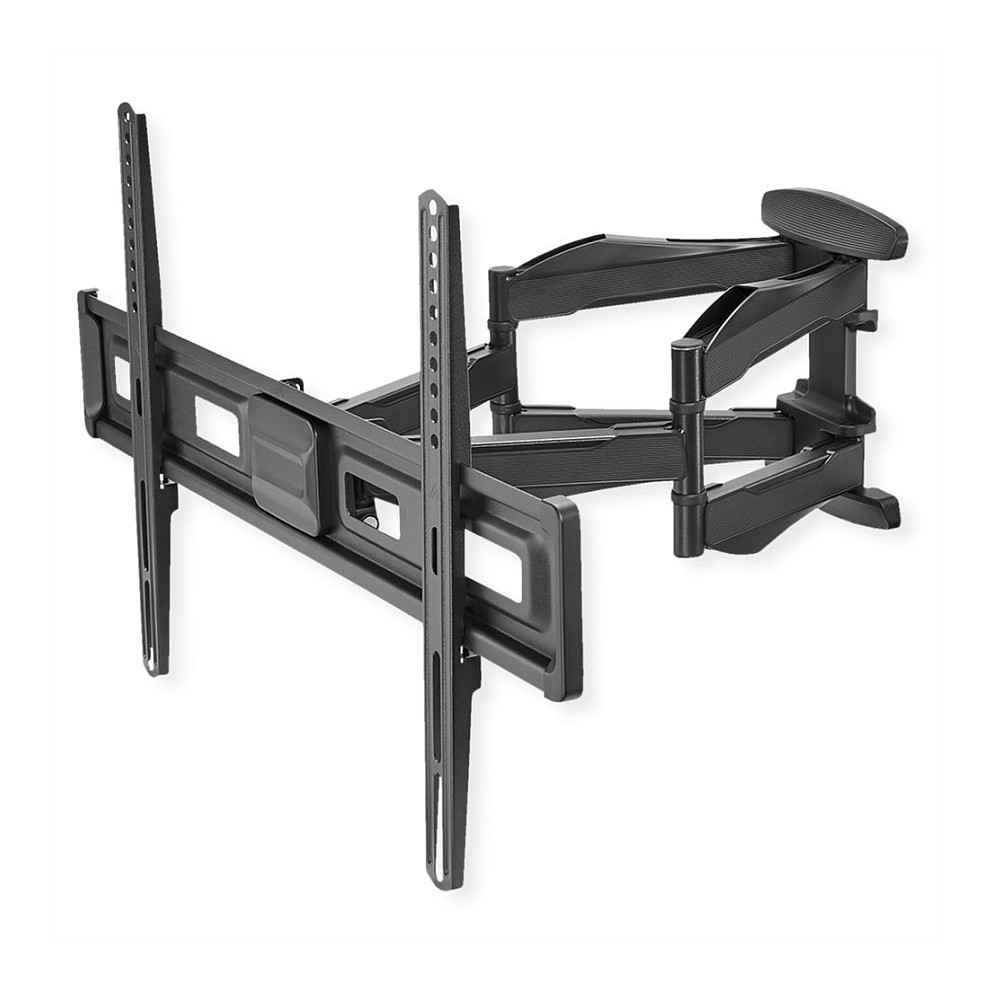 Nosač za TV VALUE 17.99.1211 (full-motion, 37"-80", 45 kg, crna boja)-0