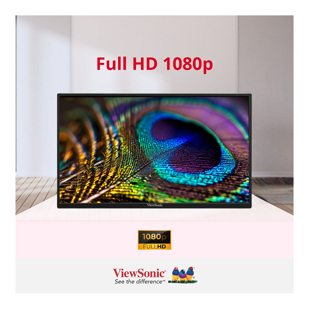 Monitor VIEWSONIC VA1650 16" (IPS, Full HD, 60Hz, 7ms, USB-C)-5
