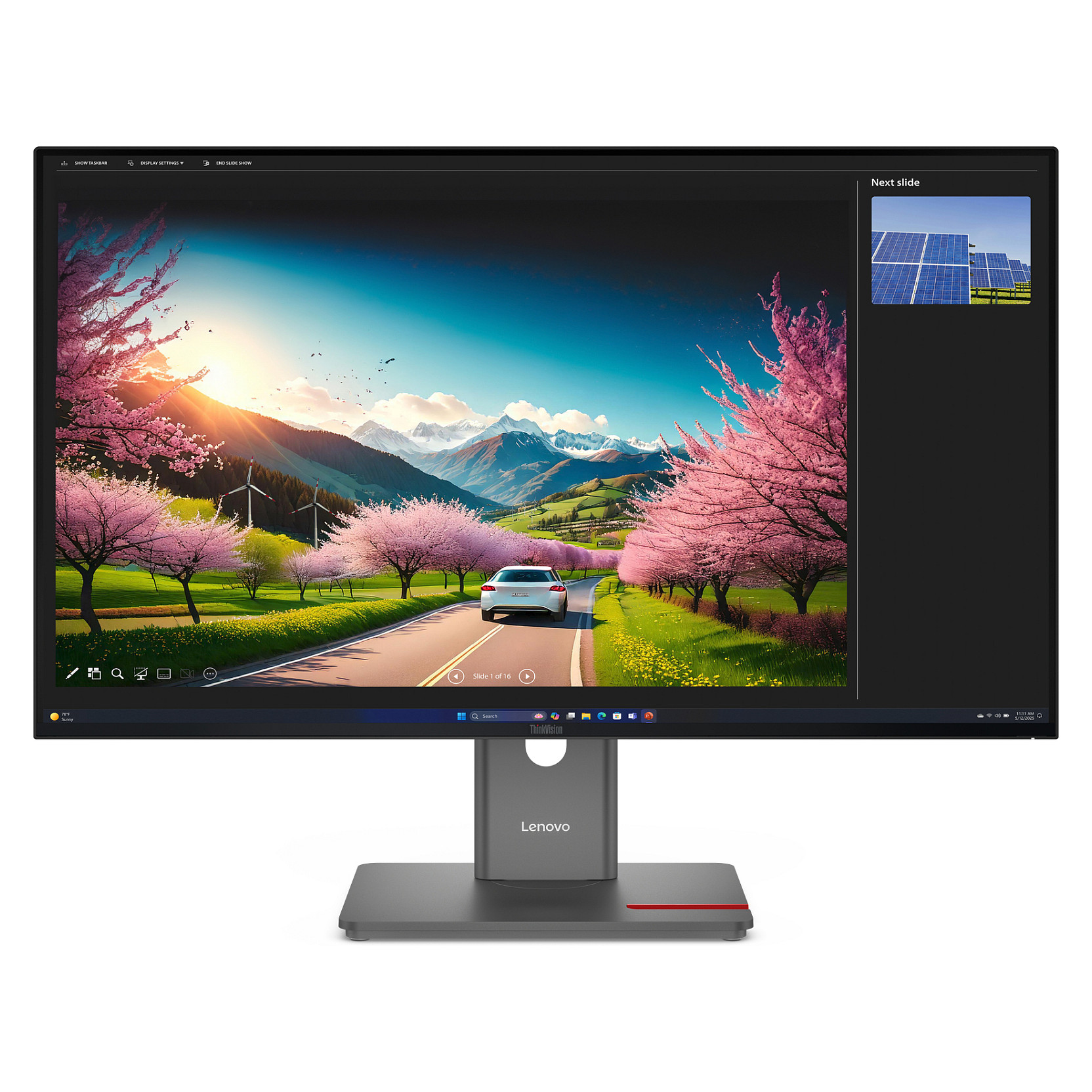 Monitor LENOVO ThinkVision P32UD-40 31.5" (IPS, 4K UHD, 120Hz, 4ms, HDR10, Thunderbolt 4)-0