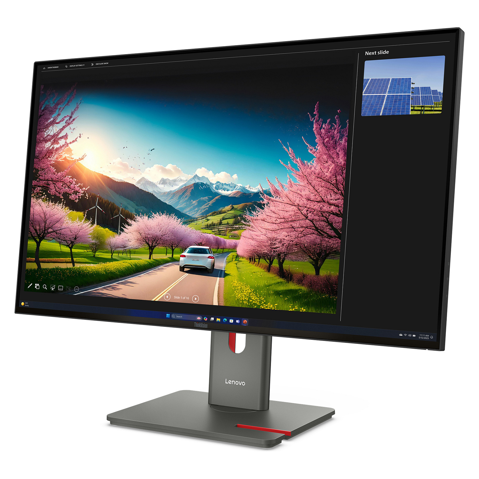 Monitor LENOVO ThinkVision P32UD-40 31.5" (IPS, 4K UHD, 120Hz, 4ms, HDR10, Thunderbolt 4)-3