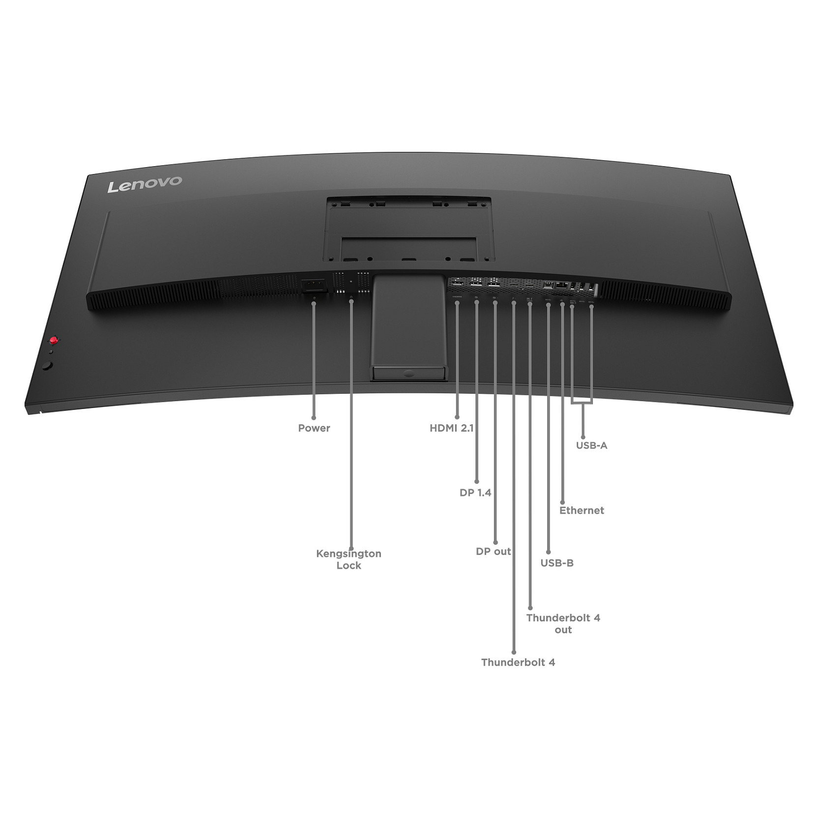 Monitor LENOVO ThinkVision P40WD-40 40" (IPS Black, 5K WUHD, 120Hz, 4ms, HDR10, Thunderbolt 4 140W, KVM, crna boja)-11