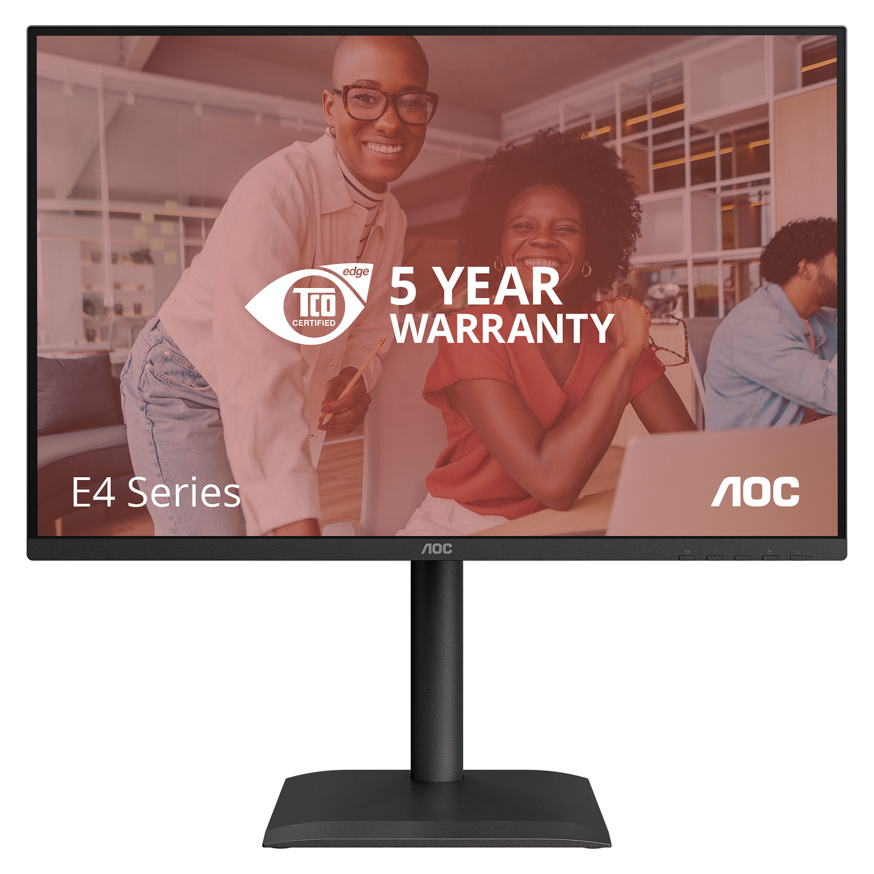 Monitor AOC X24E4U 24" (IPS, WUXGA, 100Hz, 4ms, crna boja)-1