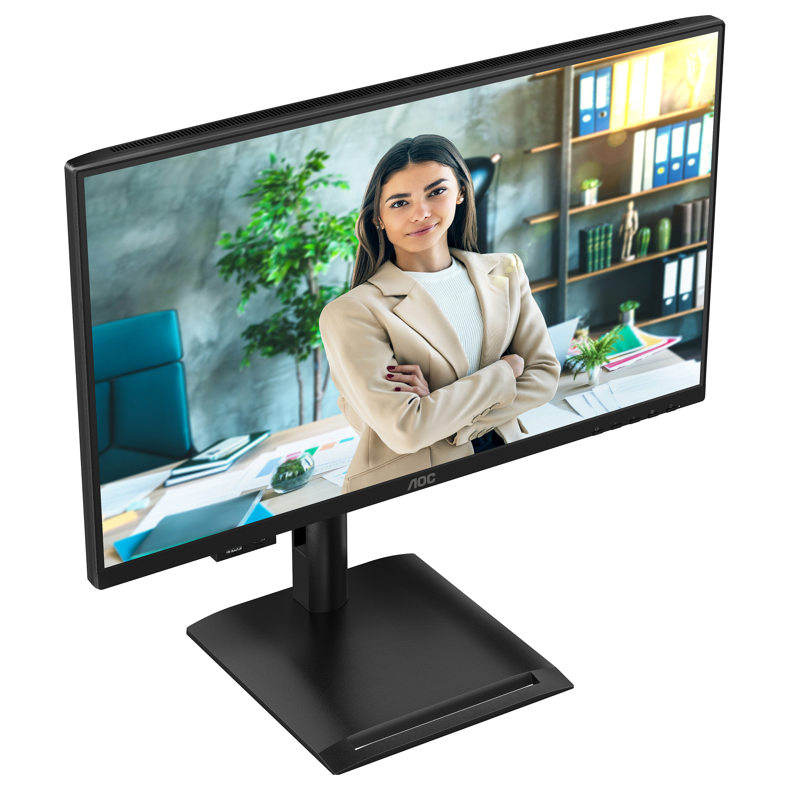 Monitor AOC 24P4CV 23.8" (IPS, Full HD, 120Hz, 4ms, Adaptive Sync, USB-C 96W, crna boja)-8