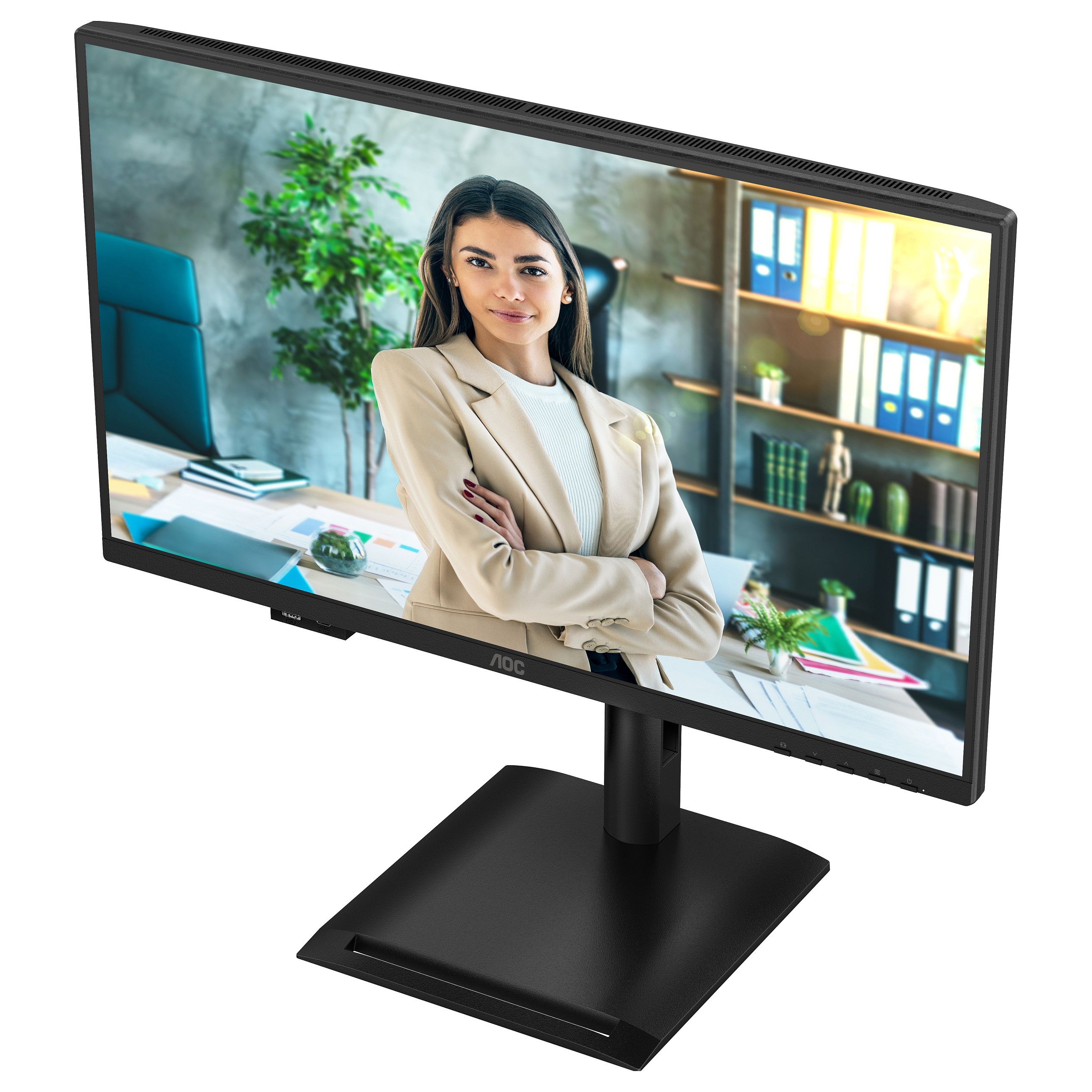 Monitor AOC 24P4CV 23.8" (IPS, Full HD, 120Hz, 4ms, Adaptive Sync, USB-C 96W, crna boja)-9