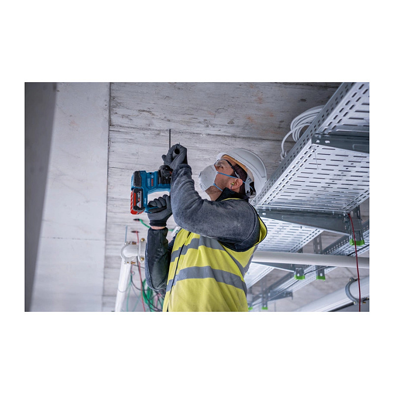 Akumulatorska bušilica čekić BOSCH GBH 18V-22 Professional (solo alat u L-BOXX koferu)-7