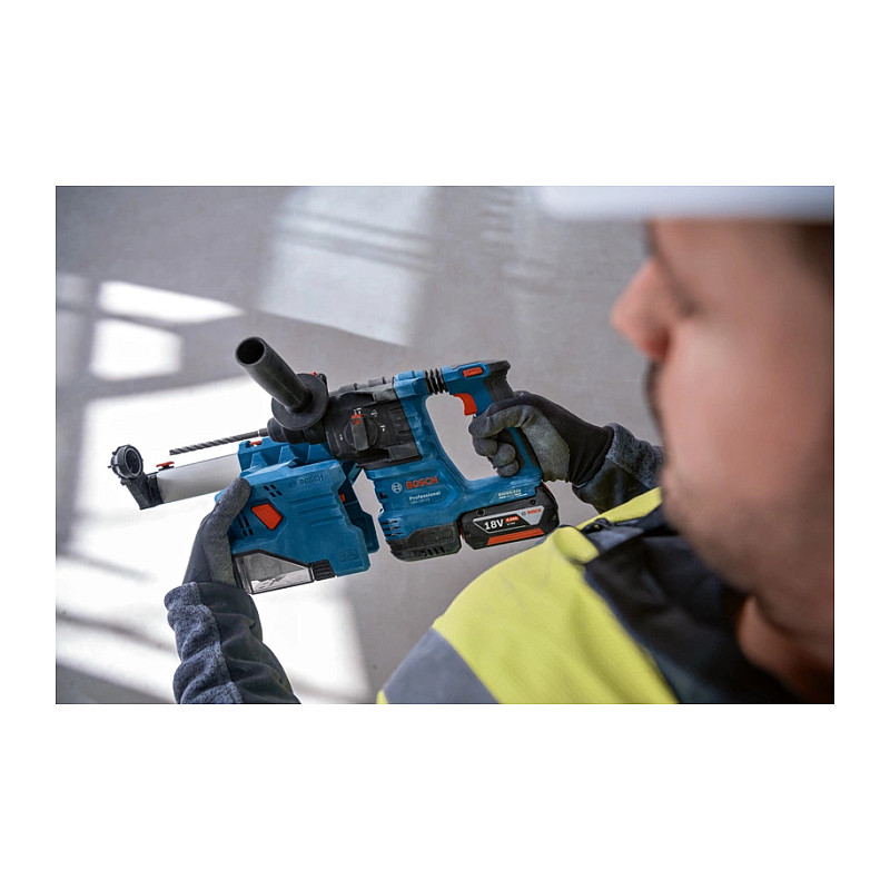 Akumulatorska bušilica čekić BOSCH GBH 18V-22 Professional (solo alat u L-BOXX koferu)-8