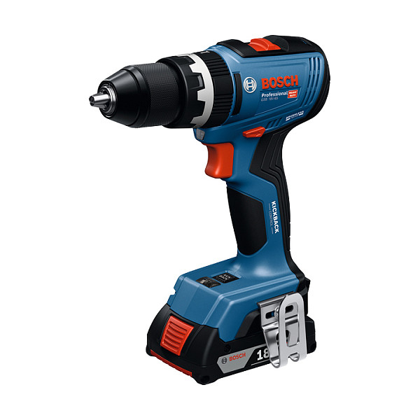 Akumulatorska udarna bušilica-odvijač BOSCH GSB 18V-65 C Professional (solo, L-BOXX)