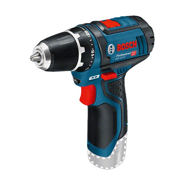 Akumulatorska bušilica-odvijač BOSCH GSR 12V-15 Professional (2x 2.0Ah, punjač, torba)-0