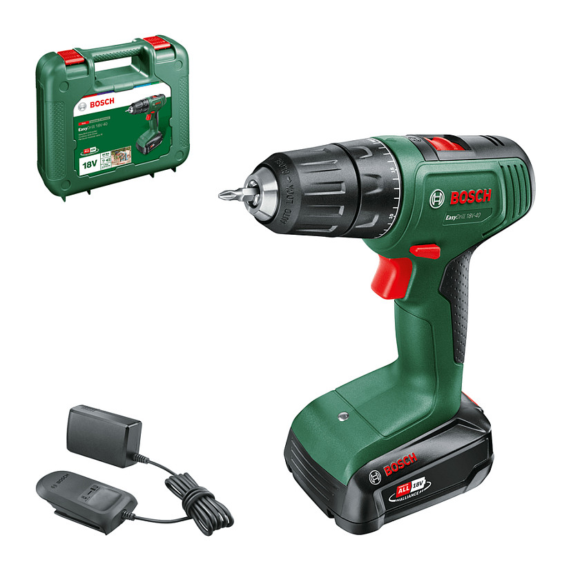 Akumulatorska bušilica-odvijač BOSCH EasyDrill 18V-40 (bez baterije i punjača)-1