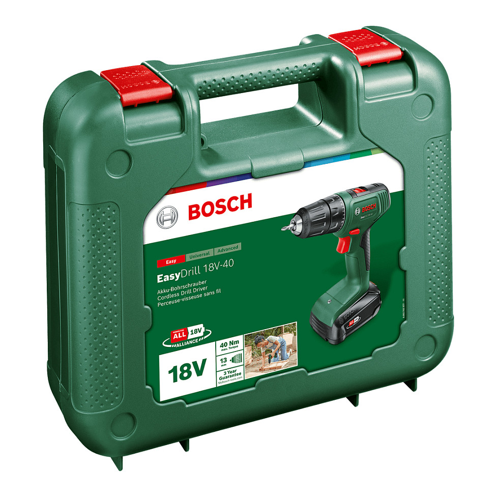 Akumulatorska bušilica-odvijač BOSCH EasyDrill 18V-40 (bez baterije i punjača)-2