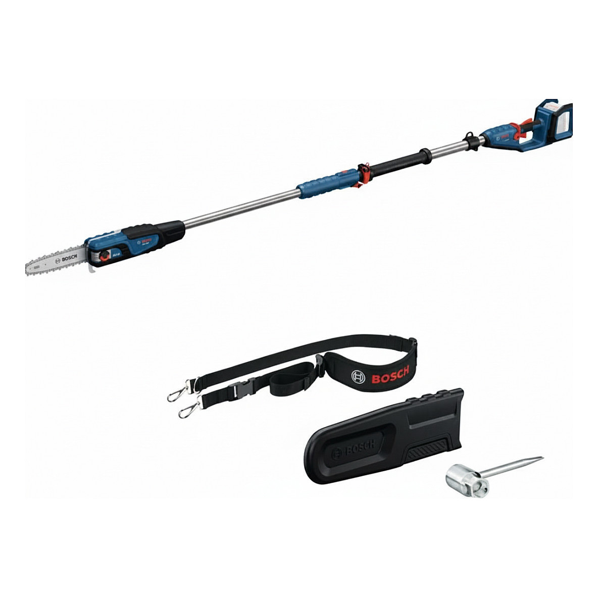 Akumulatorska teleskopska pila za grane BOSCH GKE 18V-25 TP Professional (18V, bez baterije i punjača)-0