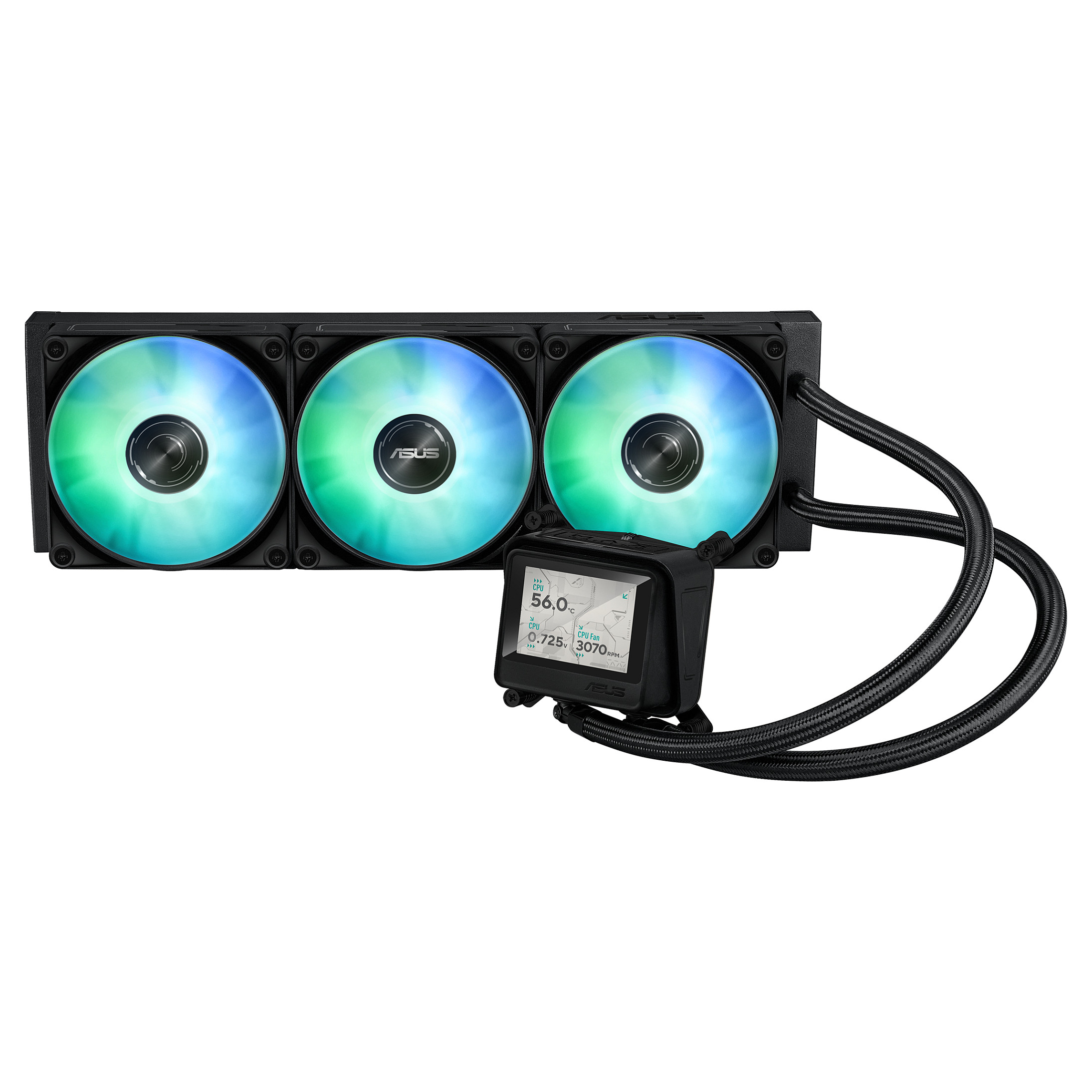 Vodeno hlađenje za procesor ASUS ROG RYUO III 360 ARGB crna boja-0