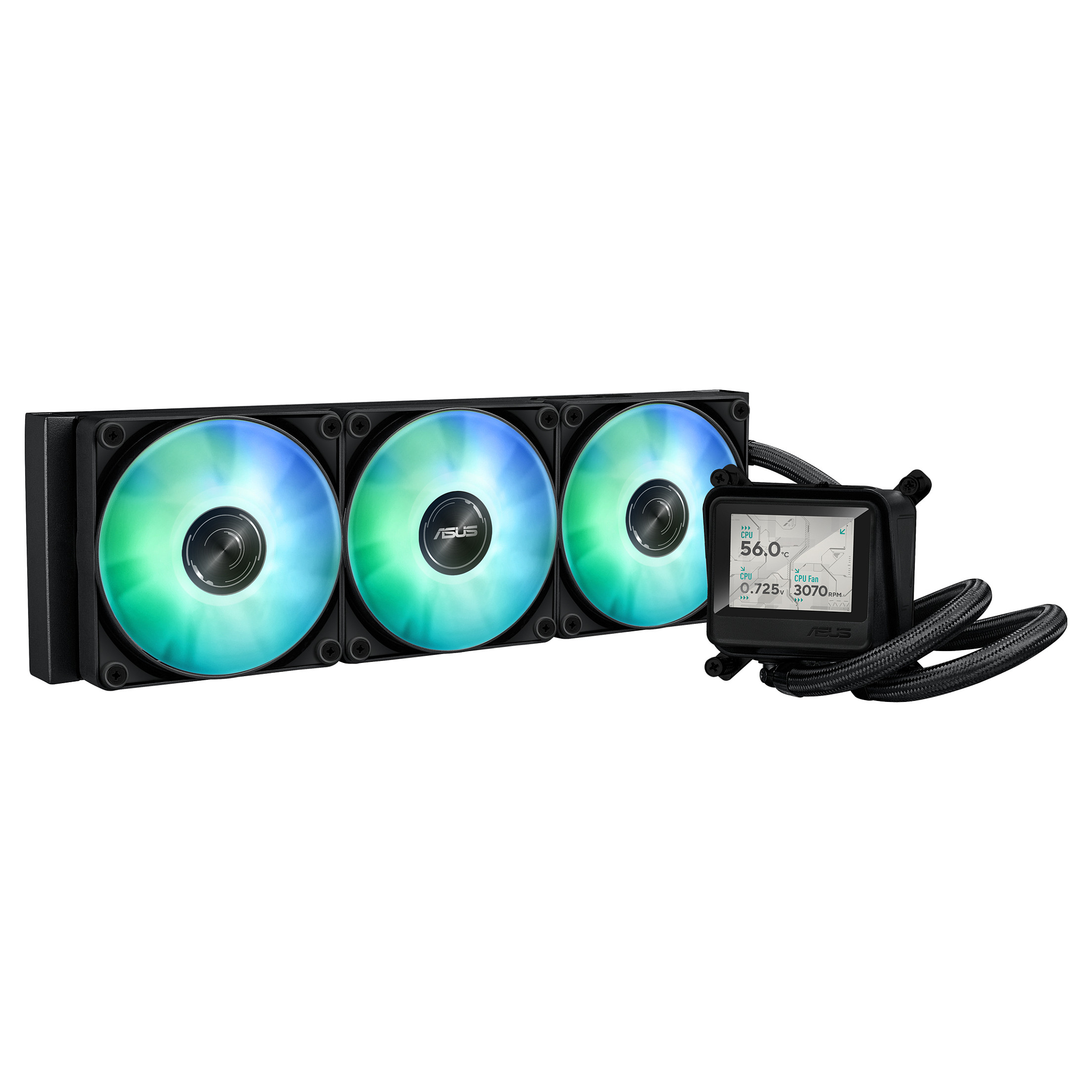 Vodeno hlađenje za procesor ASUS ROG RYUO III 360 ARGB crna boja-1