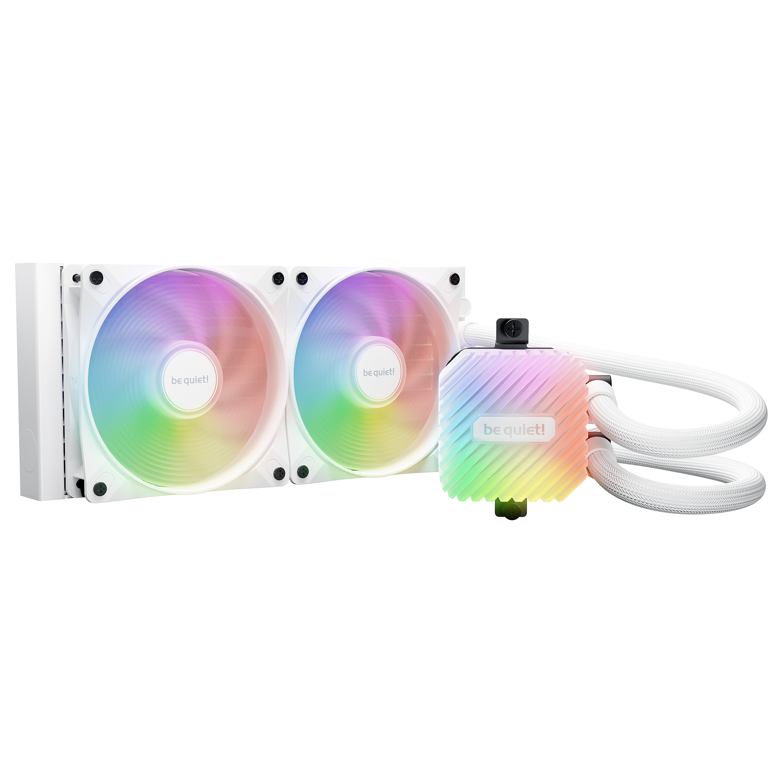 Vodeno hlađenje BE QUIET! Light Loop 240mm ARGB (bijela boja)-0