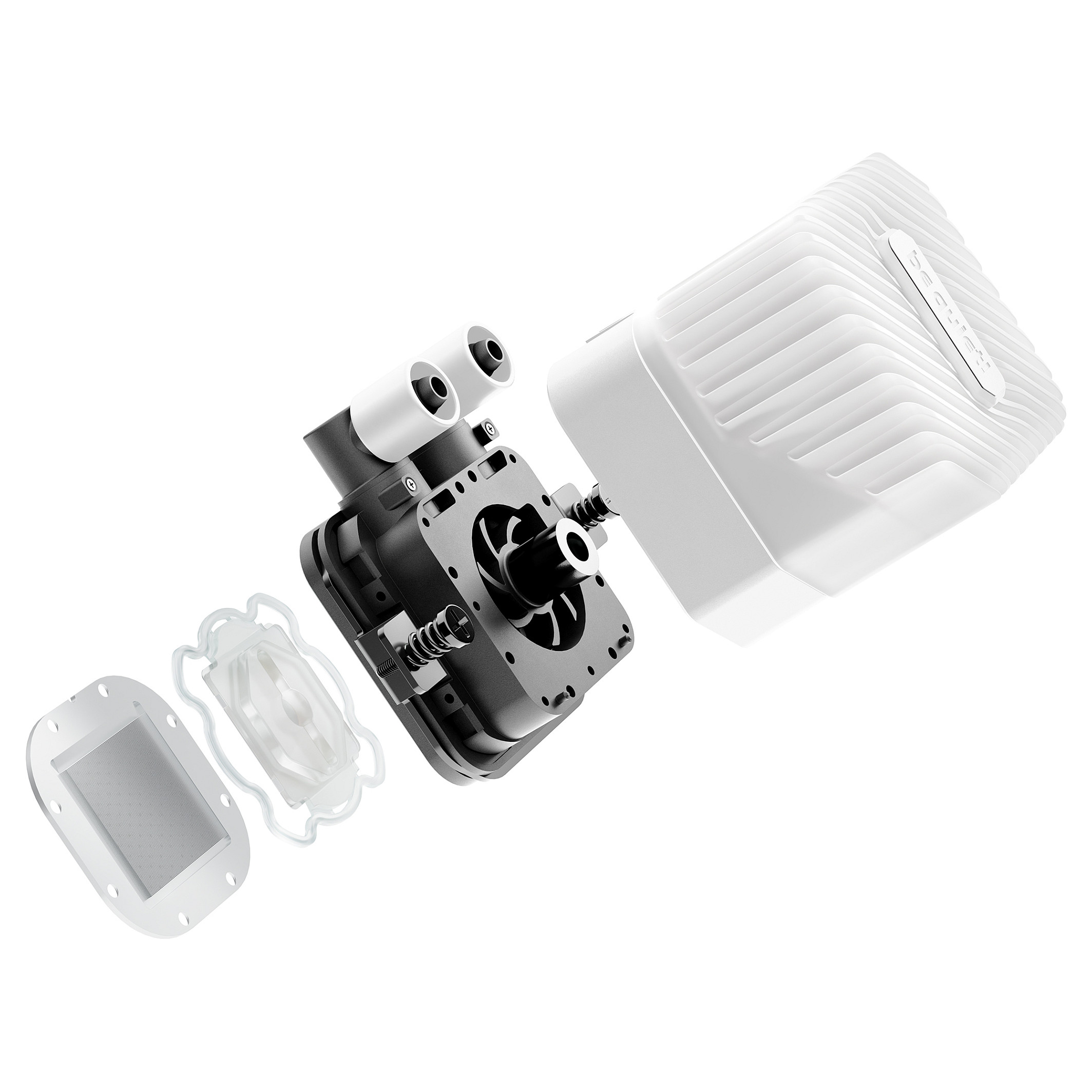 Vodeno hlađenje BE QUIET! Light Loop 240mm ARGB (bijela boja)-5