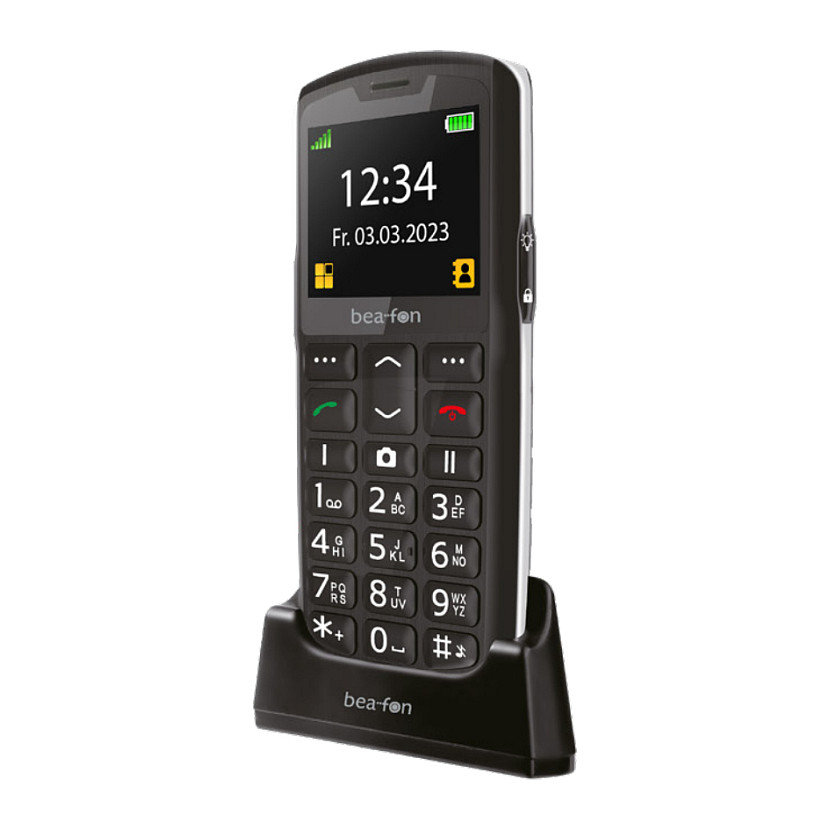 Mobitel BEAFON SL260 LTE (2.2", 4G, SOS, 800 mAh, crno-srebrna boja)-0