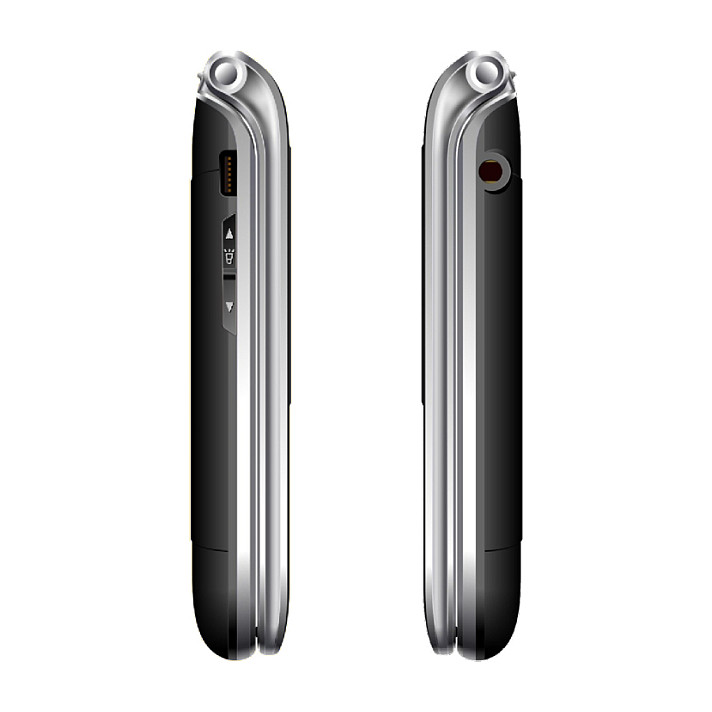 Mobitel BEAFON SL605 LTE (2.4", 4G, preklopni, SOS, 1050 mAh, crna boja)-3