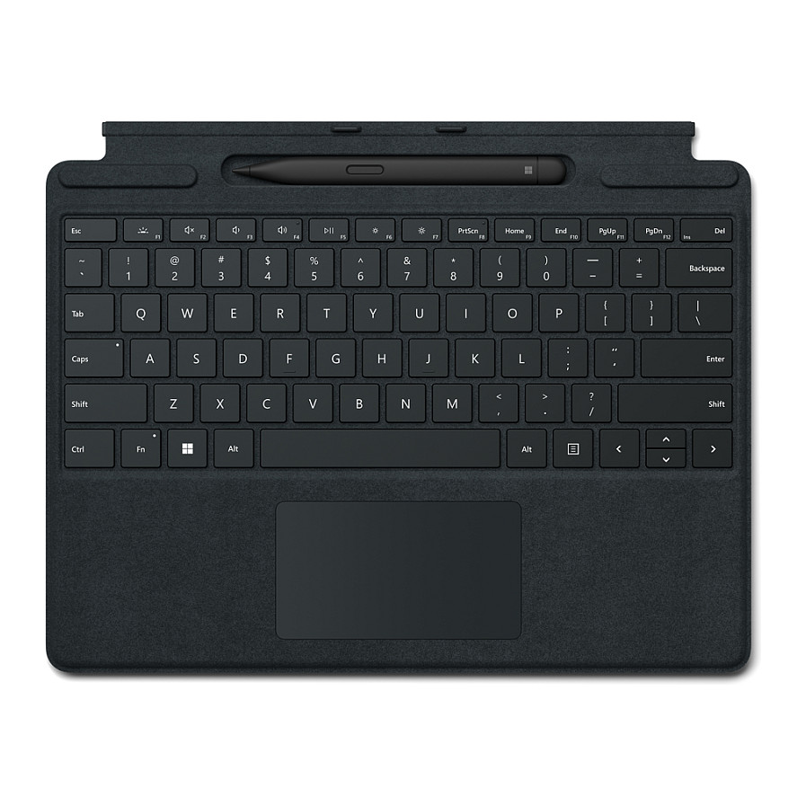 Microsoft Surface Pro Signature Type Cover + Slim Pen 2, AT/DE, Black