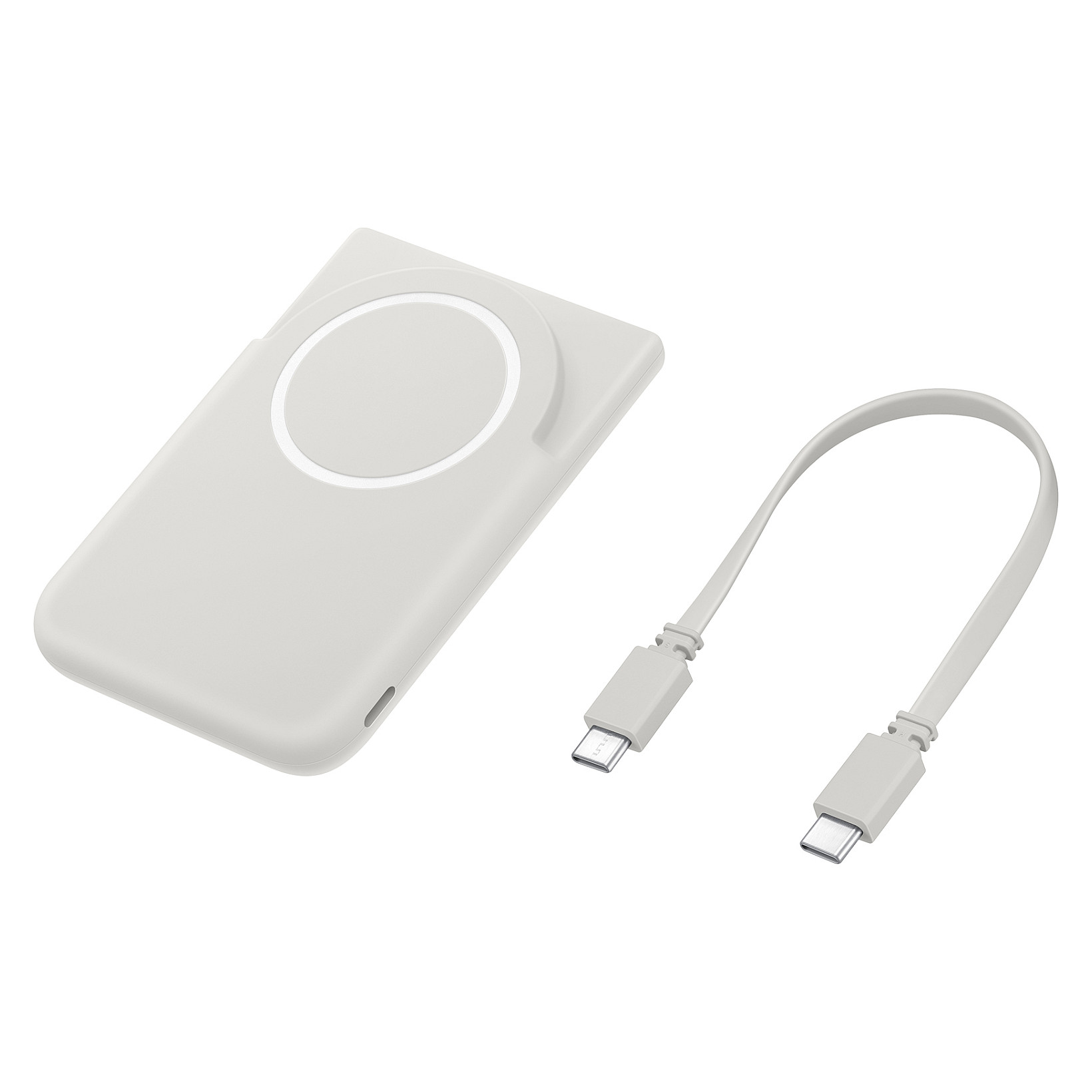 Prijenosna baterija SAMSUNG Magnet Wireless Powerbank 5000 mAh siva boja-3