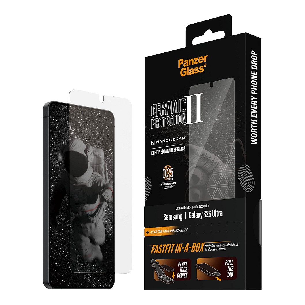 Zaštitno staklo PANZERGLASS Ceramic za Samsung Galaxy S24 Ultra (Ultra-Wide Fit)-5