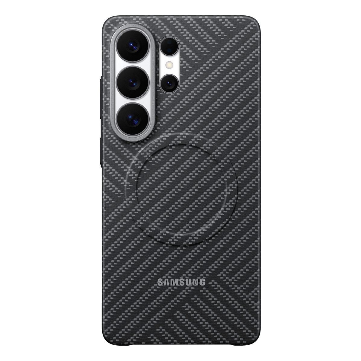 Maska SAMSUNG Carbon Magnet za Galaxy S26 Ultra, tamno siva-0