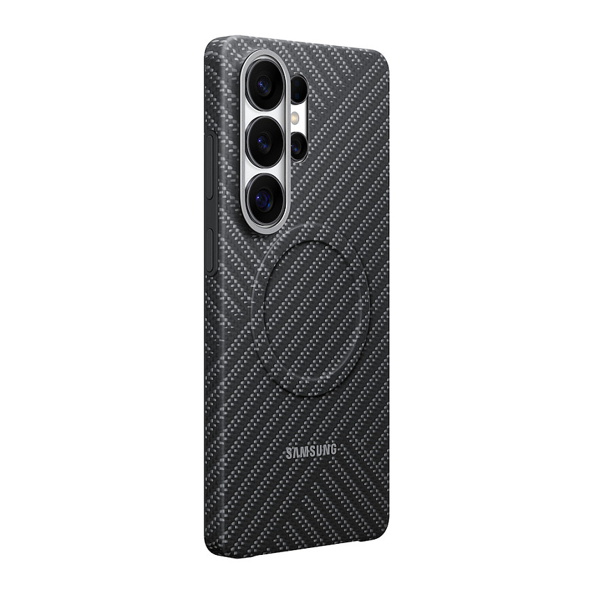Maska SAMSUNG Carbon Magnet za Galaxy S26 Ultra, tamno siva-1