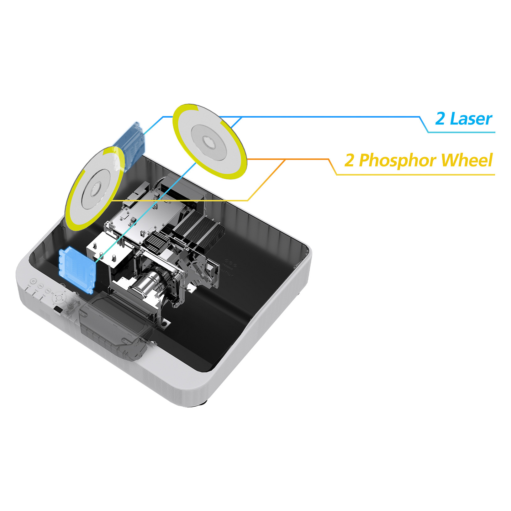 Projektor RICOH PJ UHL3660 4K UHD Laser Ultra Short Throw-4