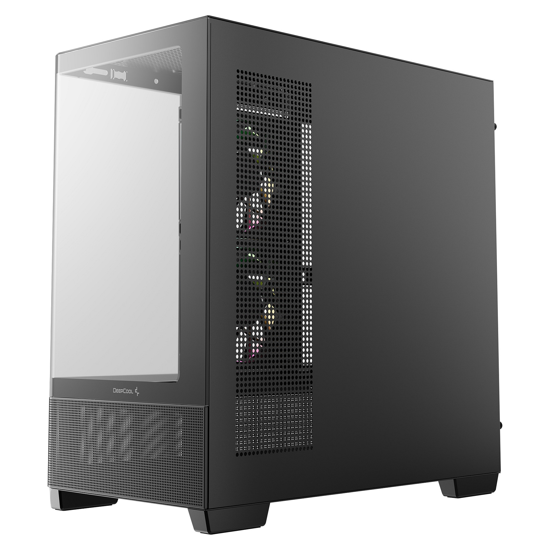 Kućište za računalo DEEPCOOL CG380 Micro-ATX, 3x ARGB ventilatora, crna boja-5