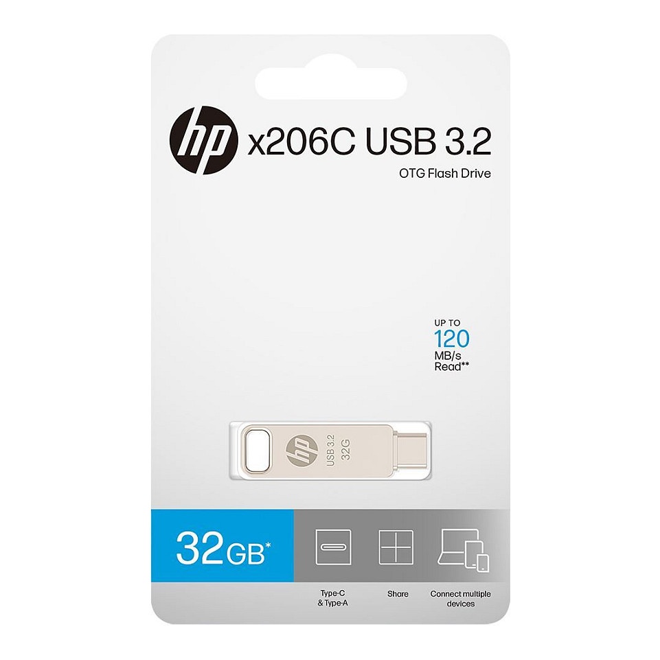USB stick HP x206c 32GB (USB-A/USB-C)-6