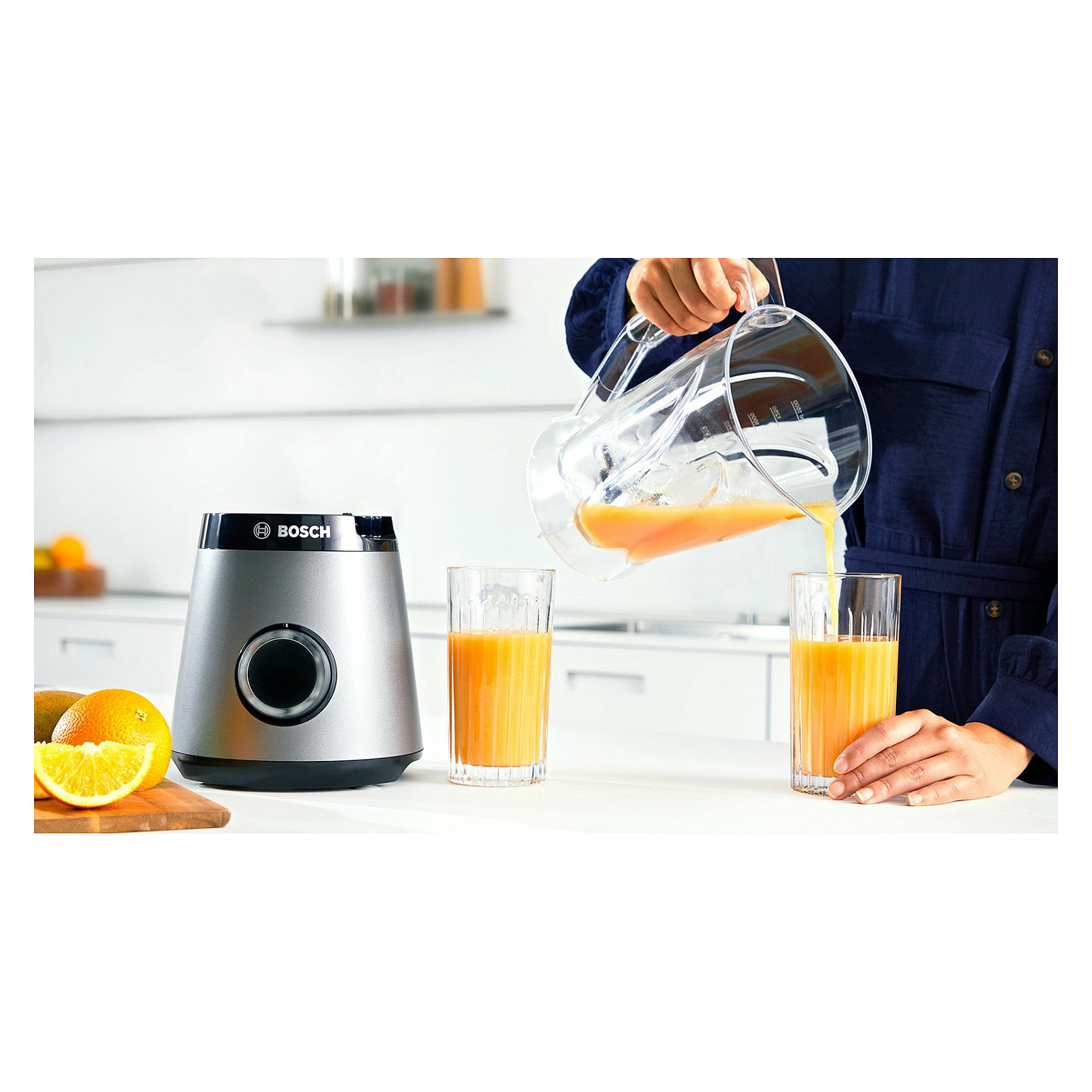 Blender BOSCH VitaPower MMB6141S (1200W, 1.5L) srebrna boja-2