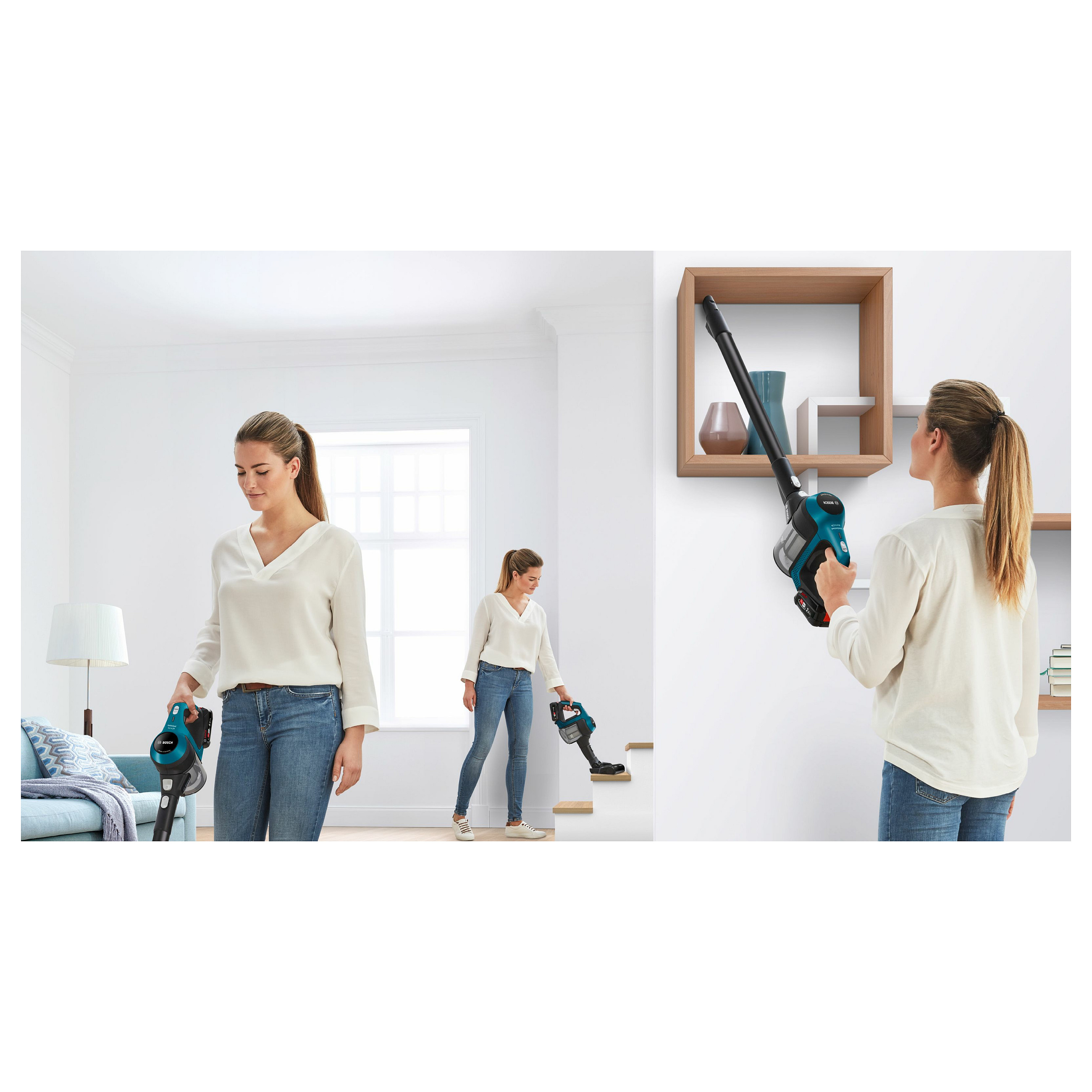 Akumulatorski usisavač BOSCH Unlimited 6 BBS611LAG plava boja-11