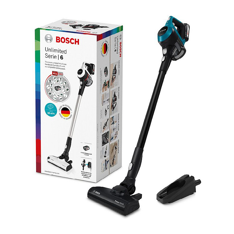 Akumulatorski usisavač BOSCH Unlimited 6 BBS611LAG plava boja-3