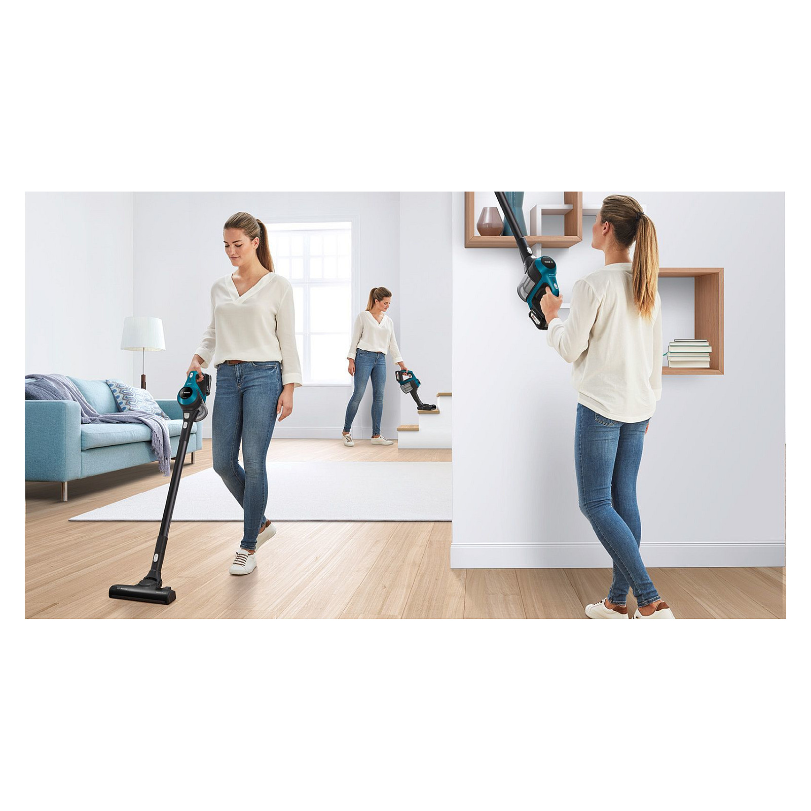 Akumulatorski usisavač BOSCH Unlimited 6 BBS611LAG plava boja-6