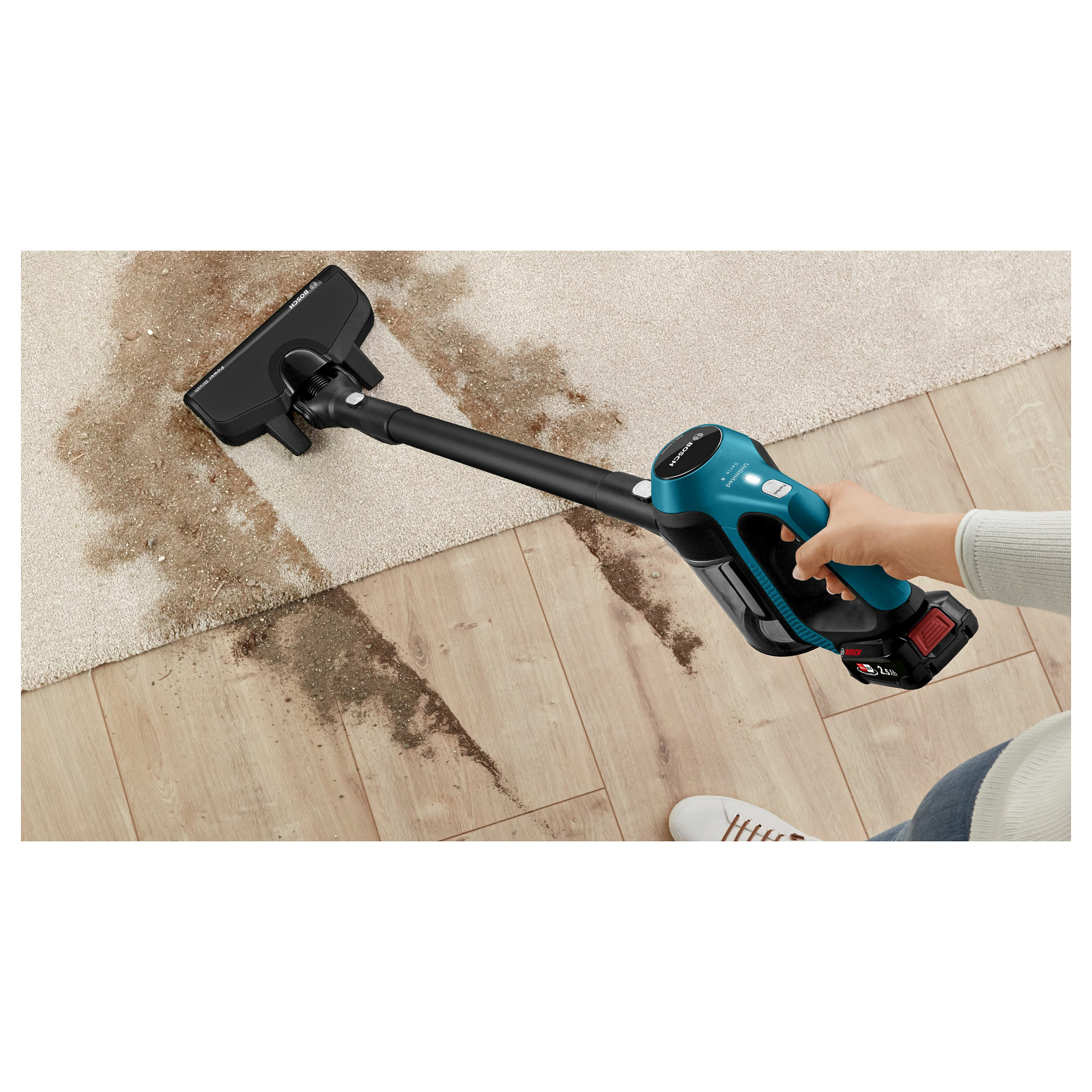 Akumulatorski usisavač BOSCH Unlimited 6 BBS611LAG plava boja-8