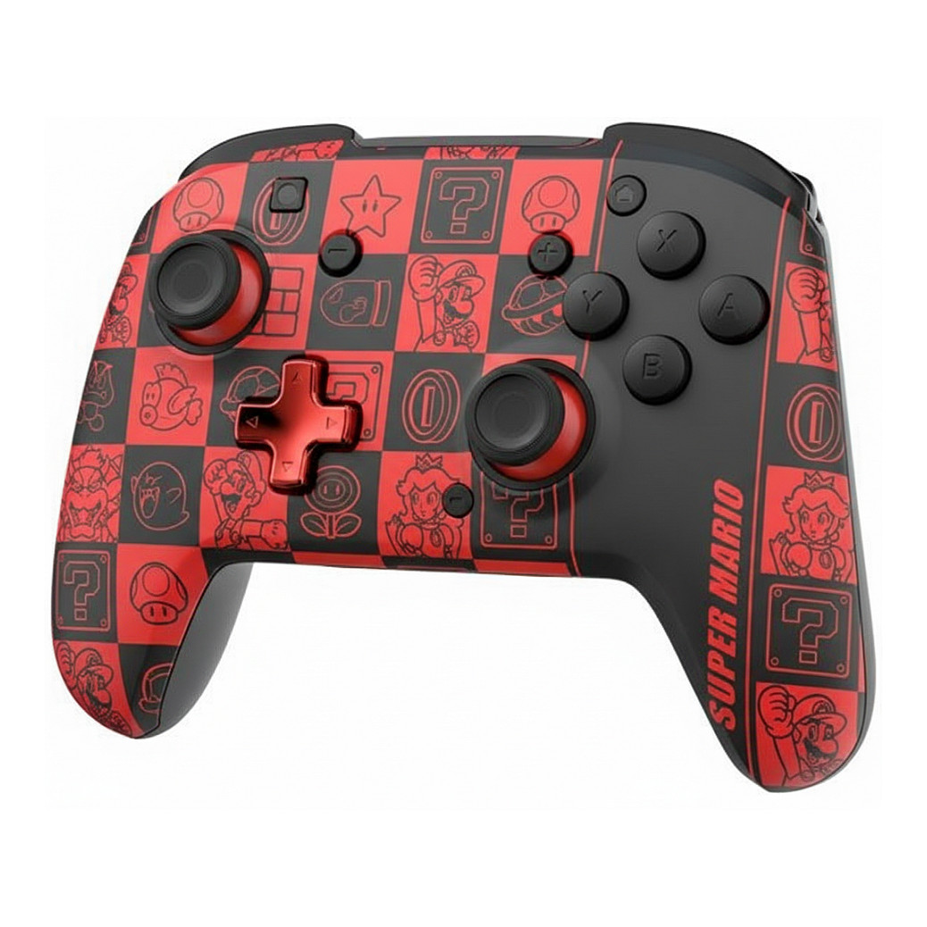 Bežični kontroler PDP Rematch Glow Wireless Deluxe za Nintendo Switch (Super Star)