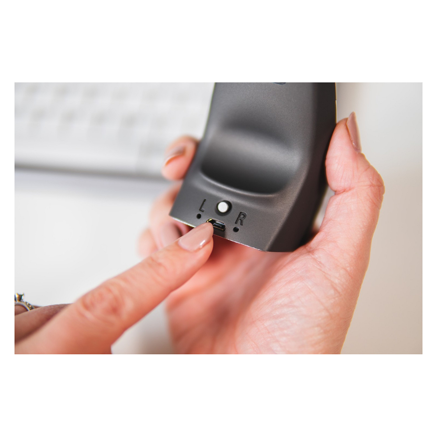 Vertikalni miš BAKKERELKHUIZEN DXT Precision Mouse Wireless-2